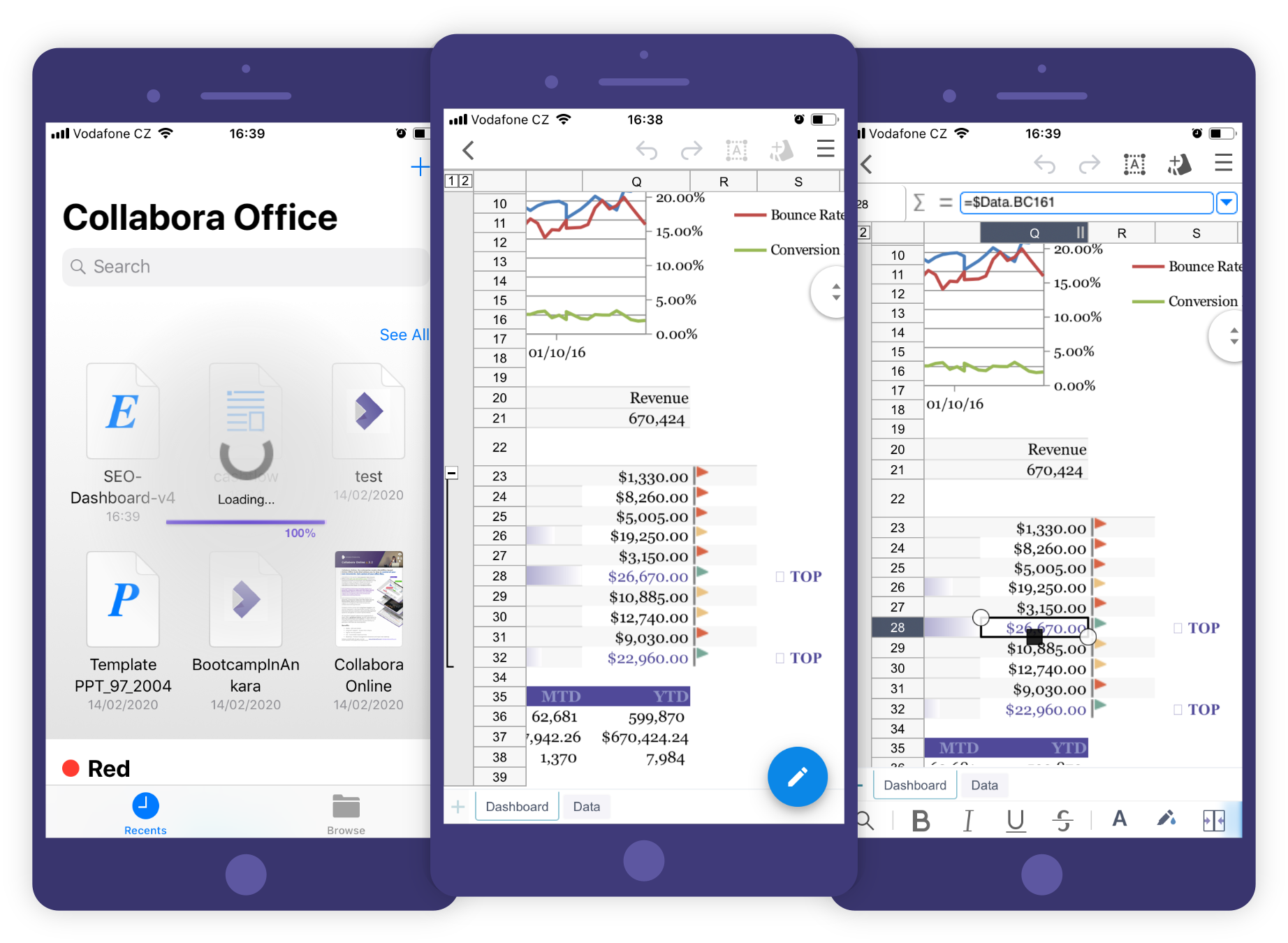 Collabora Office for Android and iOS