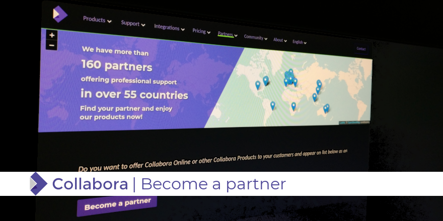 Become now an official Collabora partner!